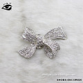 Fashion Classical Bow Tie Shaped Crystal Rhinestone Ornament Accessories with metal clip for high heel shoe wedding shoes
